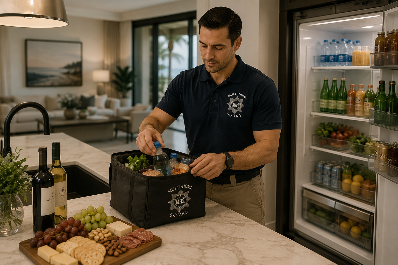 Arrival preparation concierge service